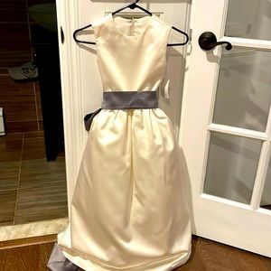 Dressy Girl ivory formal dress
